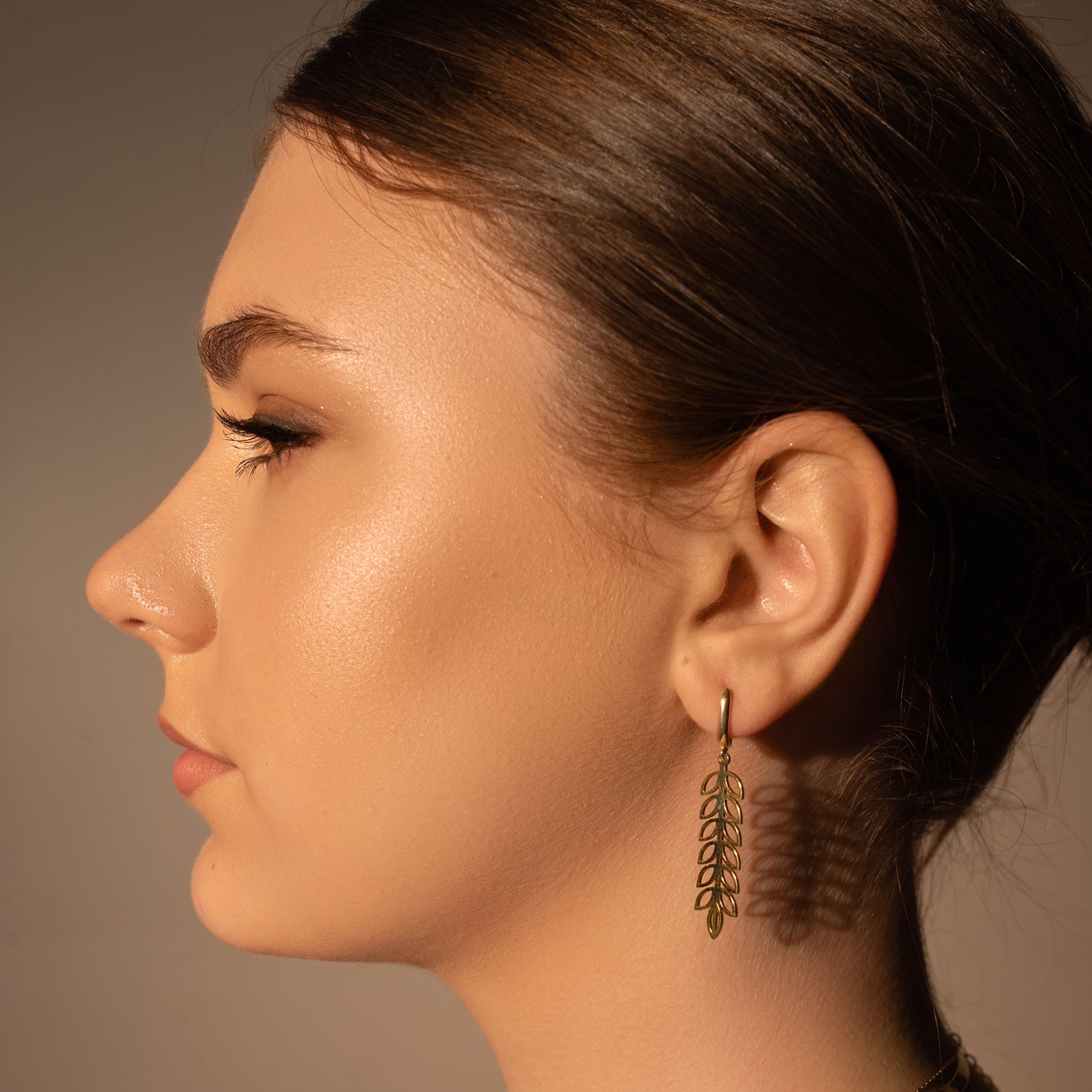Wheat Stalk Earring - Jewelry