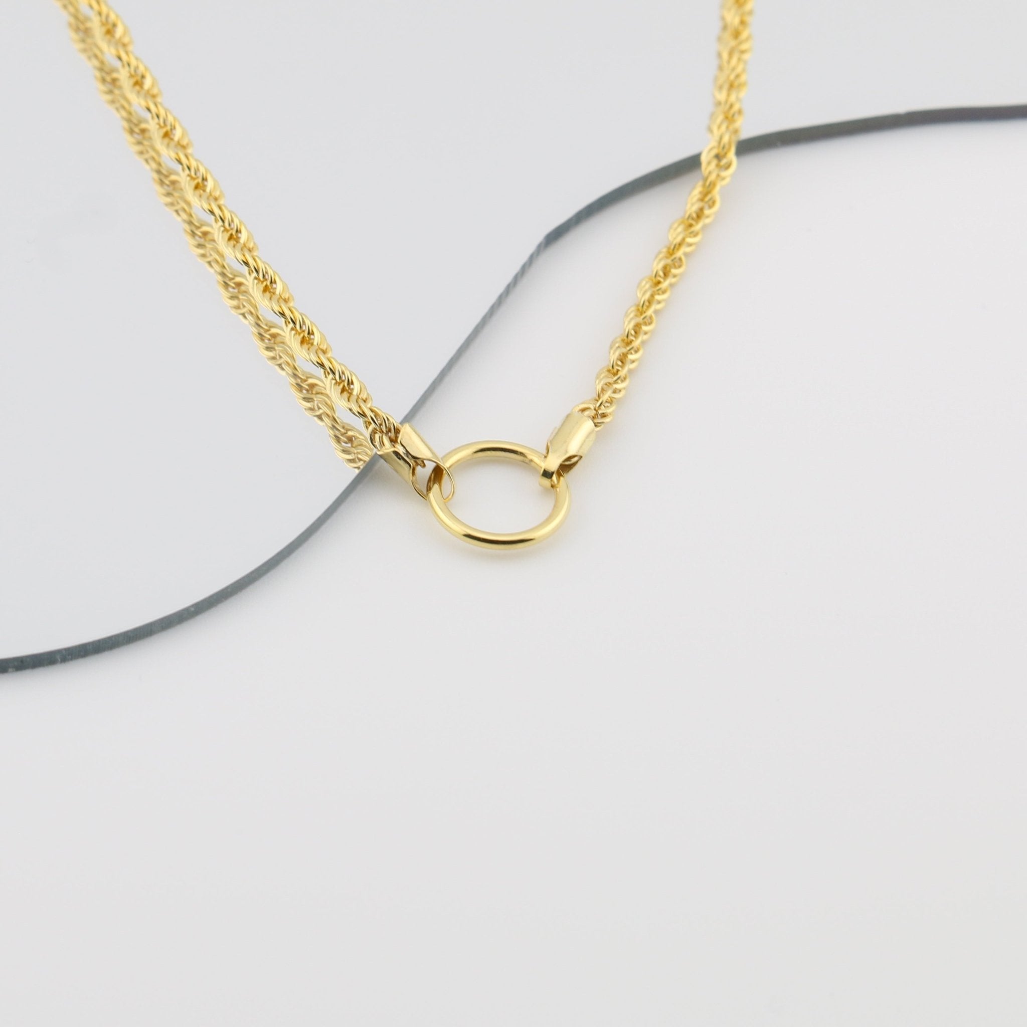 Kolo Twisted Rope Necklace - Sterling Silver - Taras Lesya