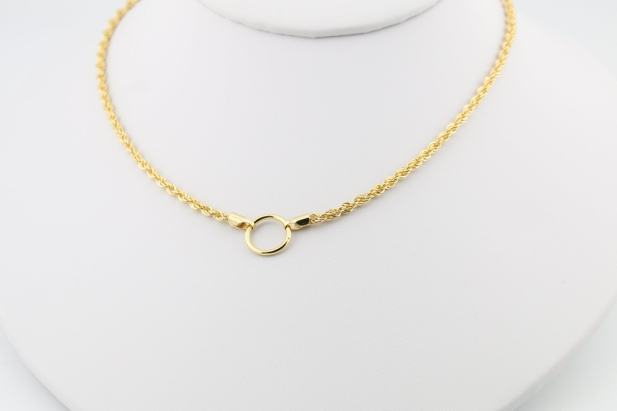 Kolo Twisted Rope Necklace - Sterling Silver - Taras Lesya