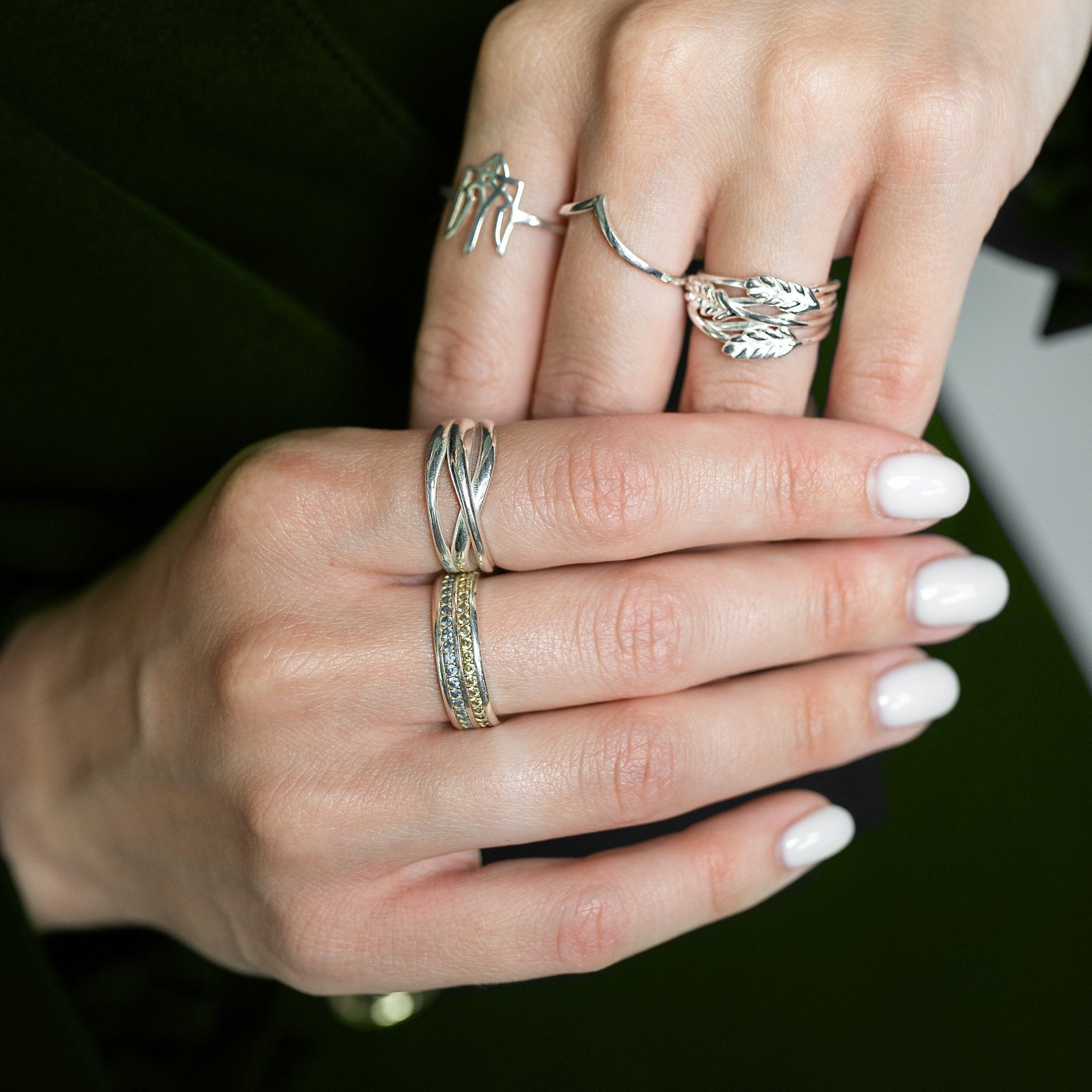 Odessa Cocktail Ring - 14K Gold - Taras Lesya