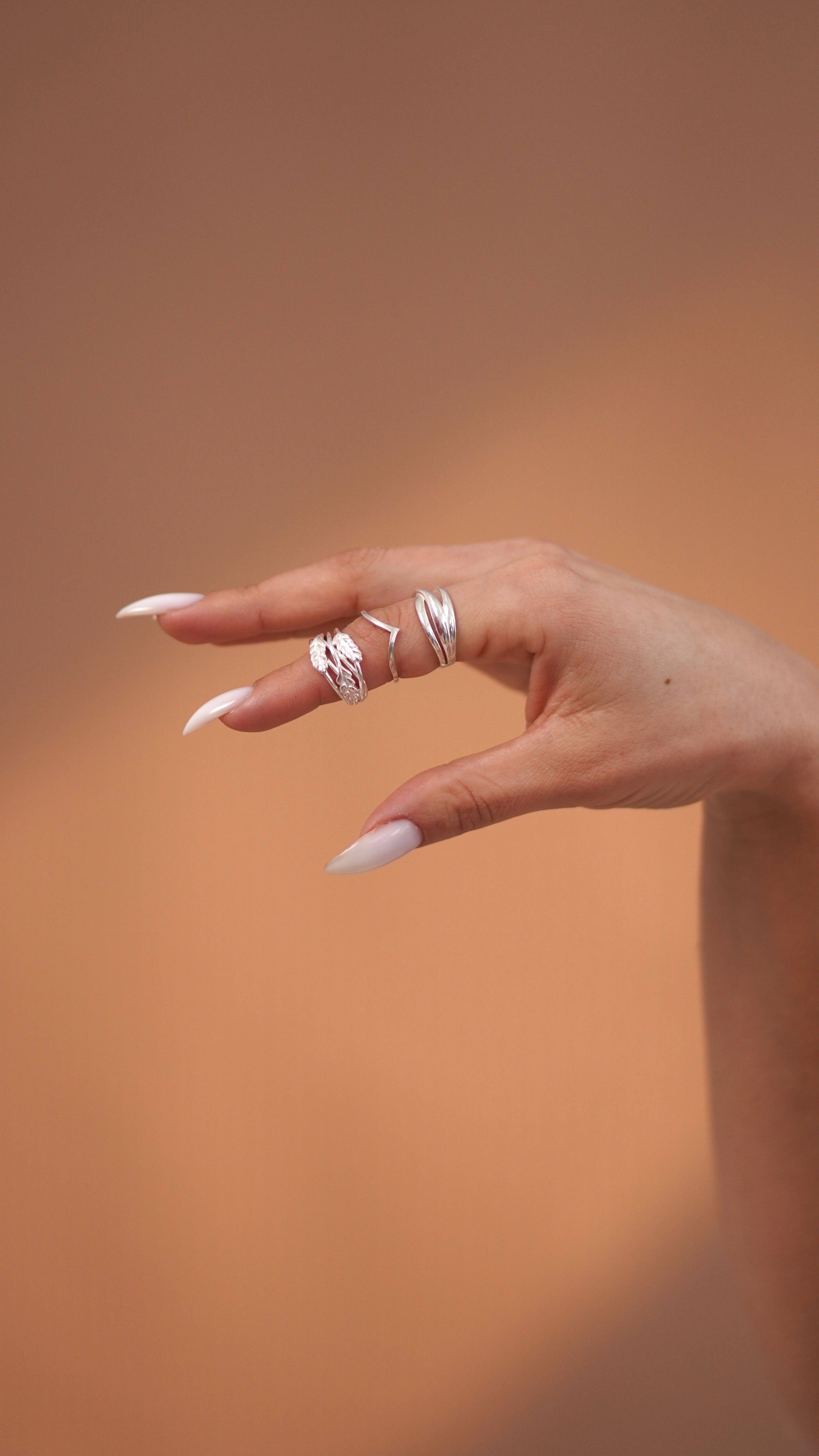 Odessa Cocktail Ring - Sterling Silver