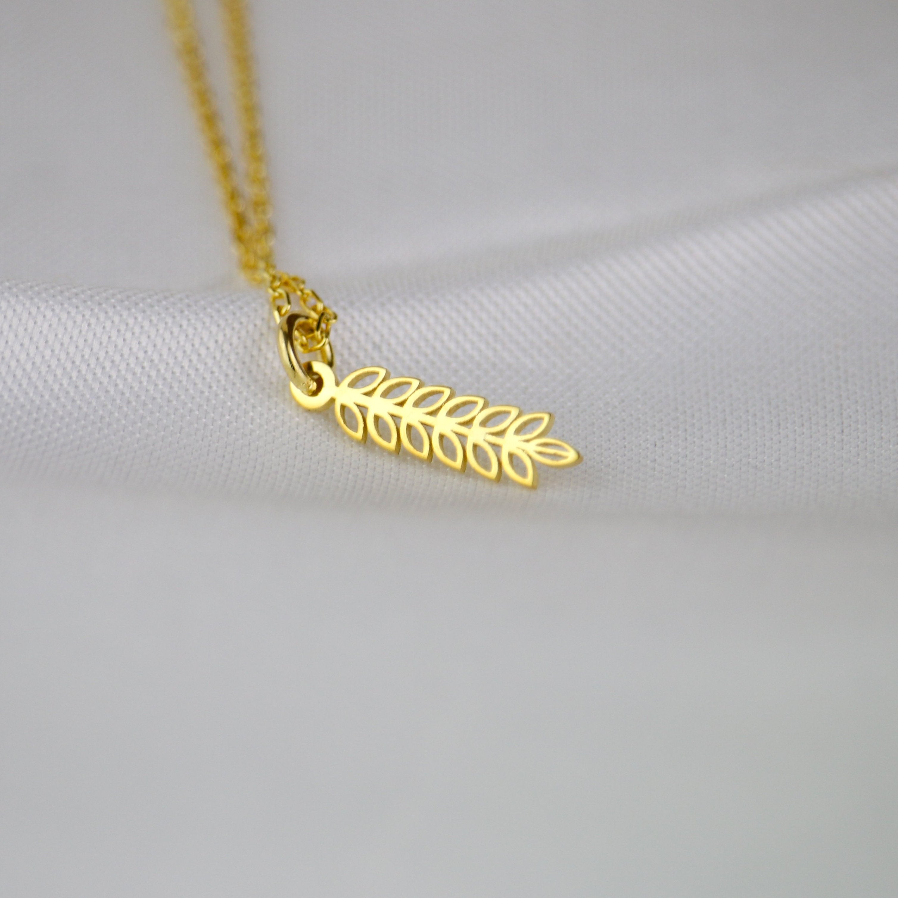 Wheat Stalk Necklace