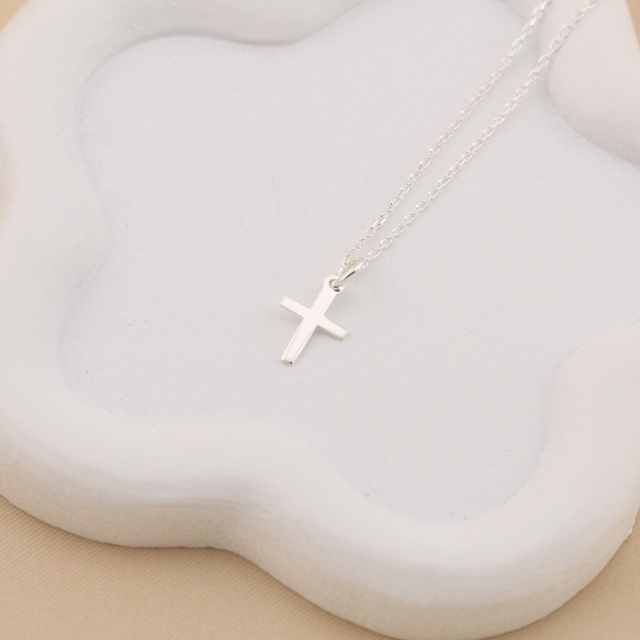 Cross Necklace - Sterling Silver - Taras Lesya