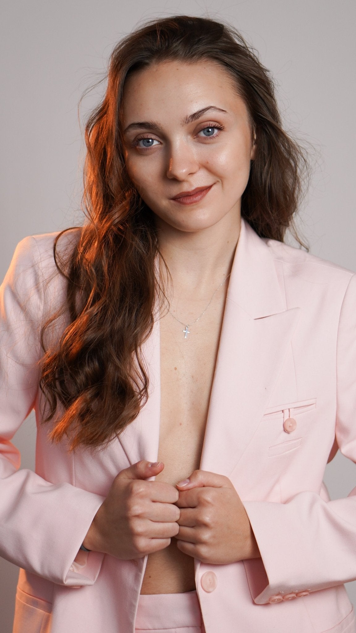 Cross Necklace - Sterling Silver - Taras Lesya