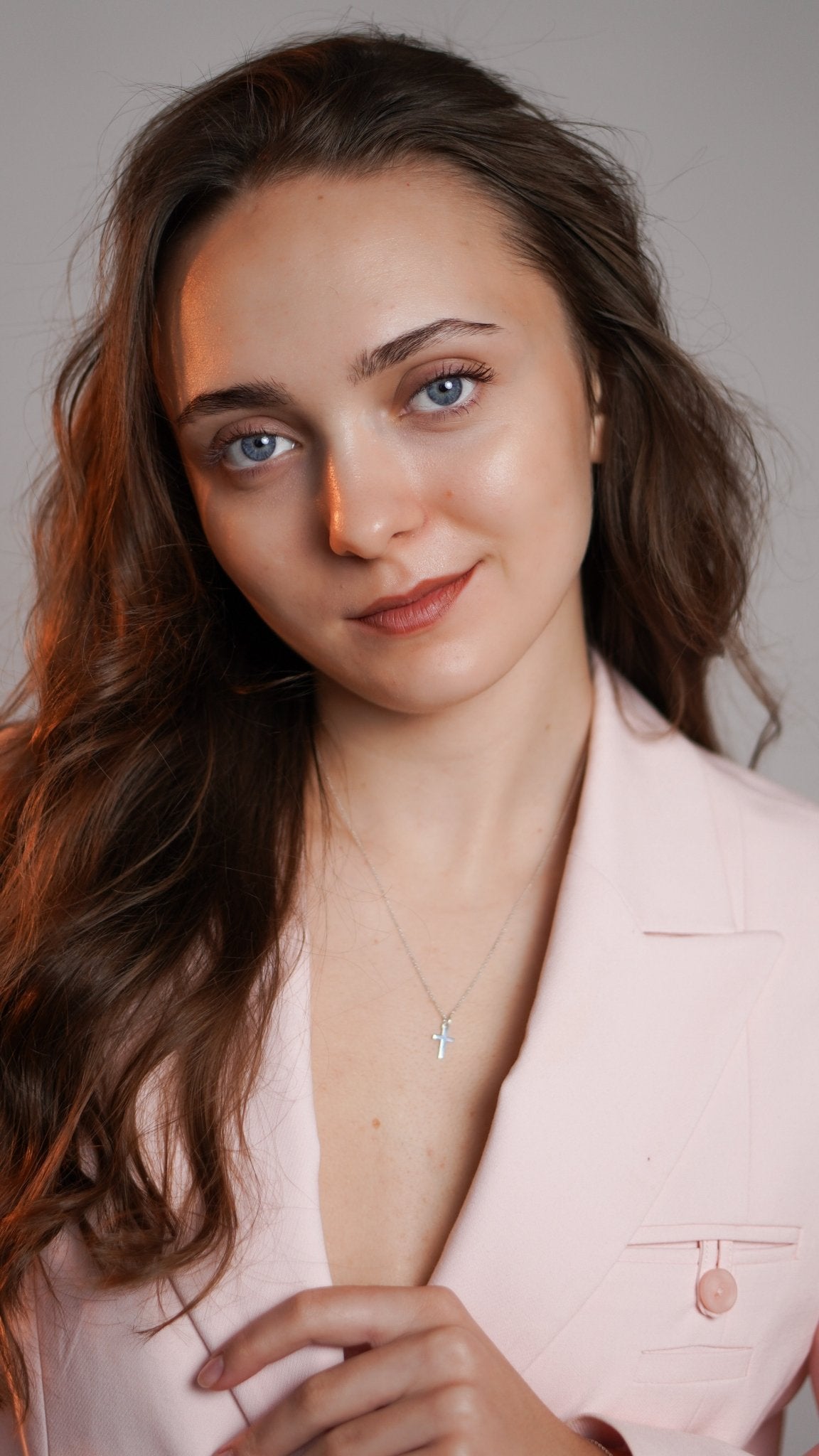 Cross Necklace - Sterling Silver - Taras Lesya