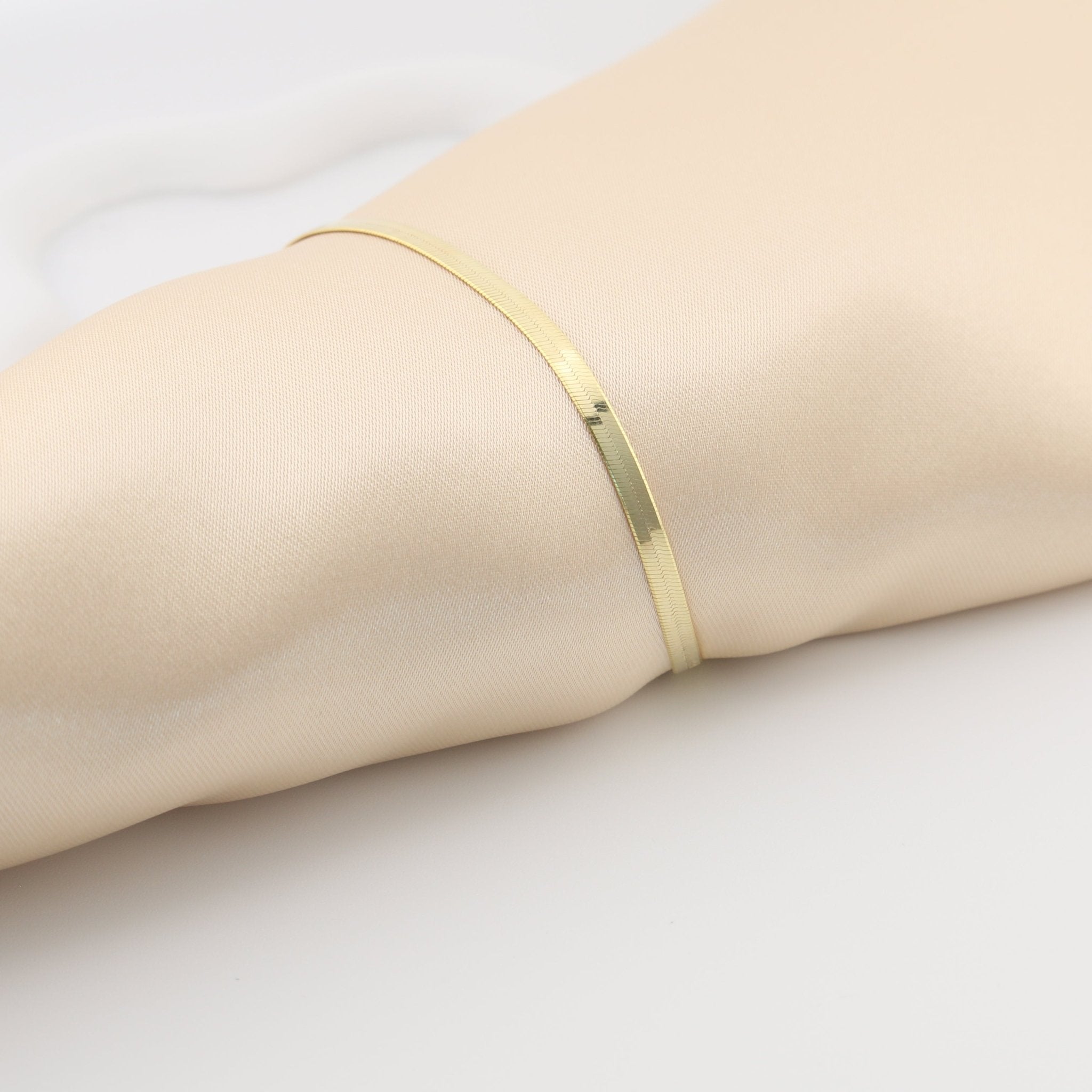 Herringbone Necklace - Sterling Silver - Taras Lesya