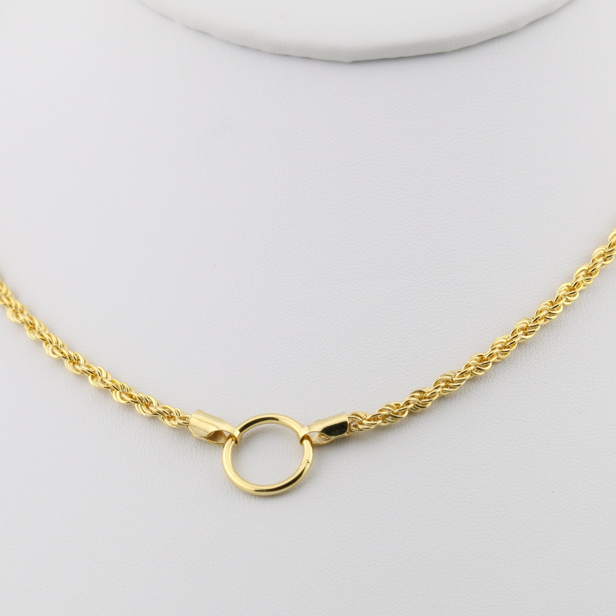 Kolo Twisted Rope Necklace - Sterling Silver - Taras Lesya