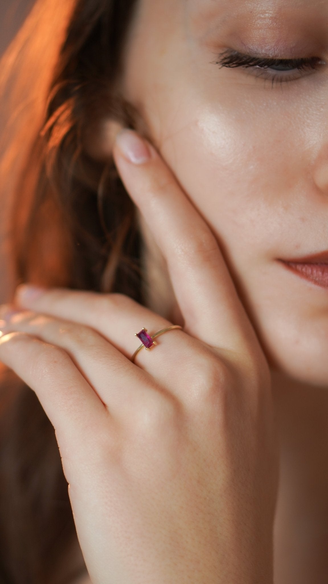 Lisova Gemstone Ring - Sterling Silver - Taras Lesya