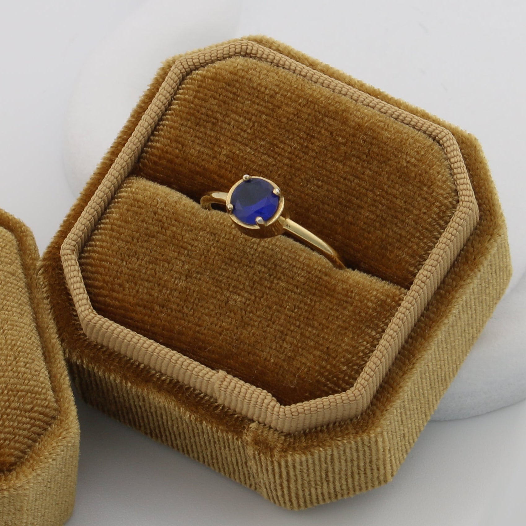Morska Sapphire Ring - Sterling Silver - Taras Lesya