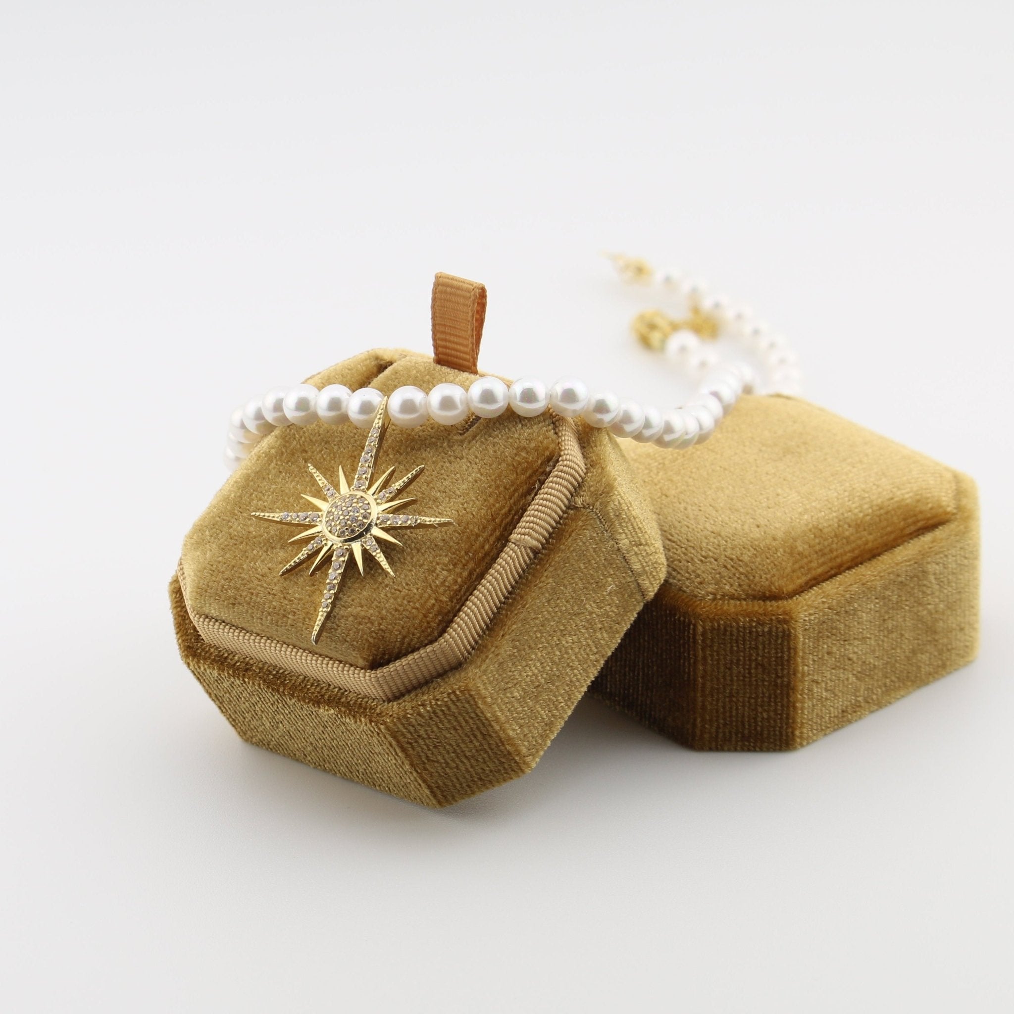 North Star Pearl Necklace - Sterling Silver - Taras Lesya