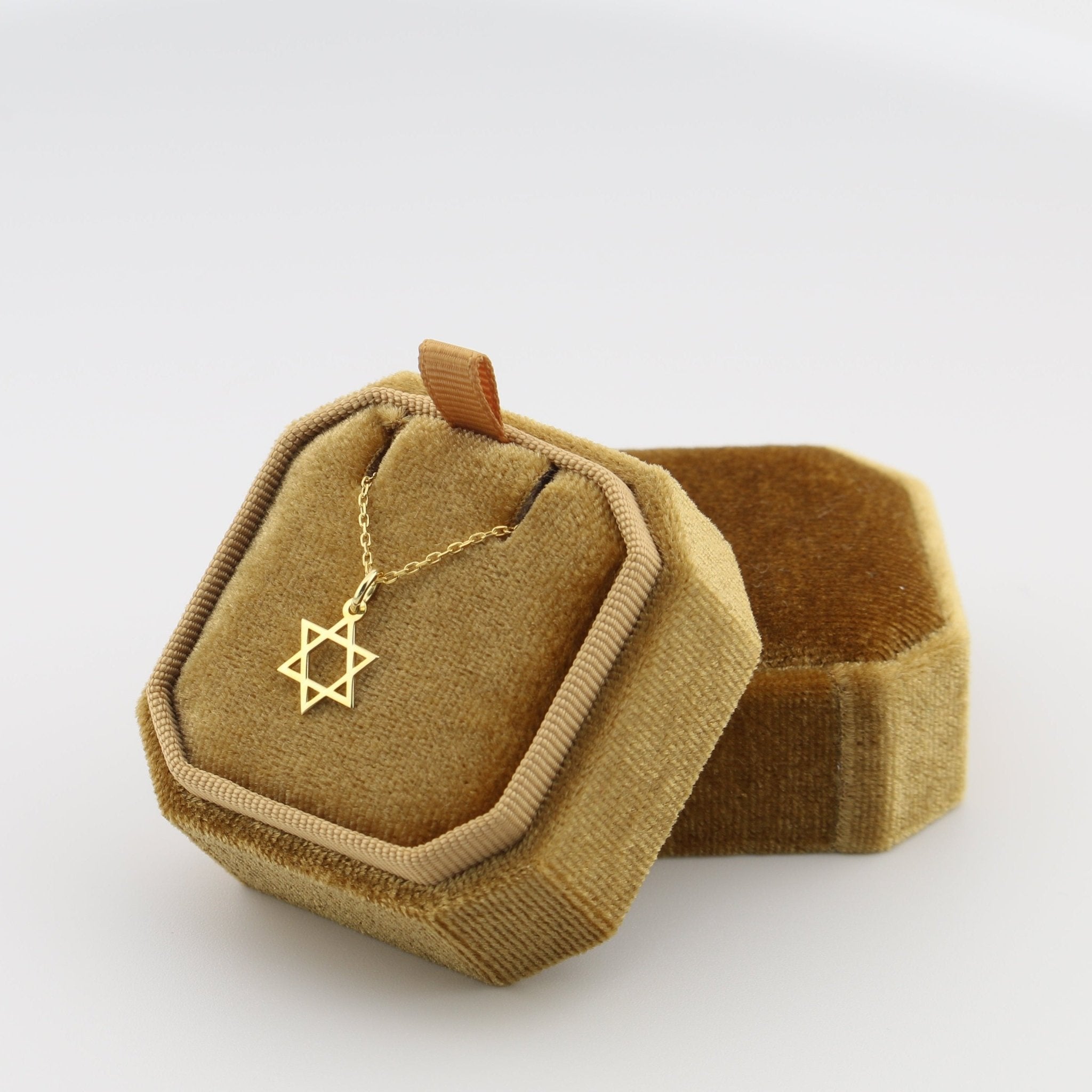 Star of David Necklace - 14K Gold - Taras Lesya