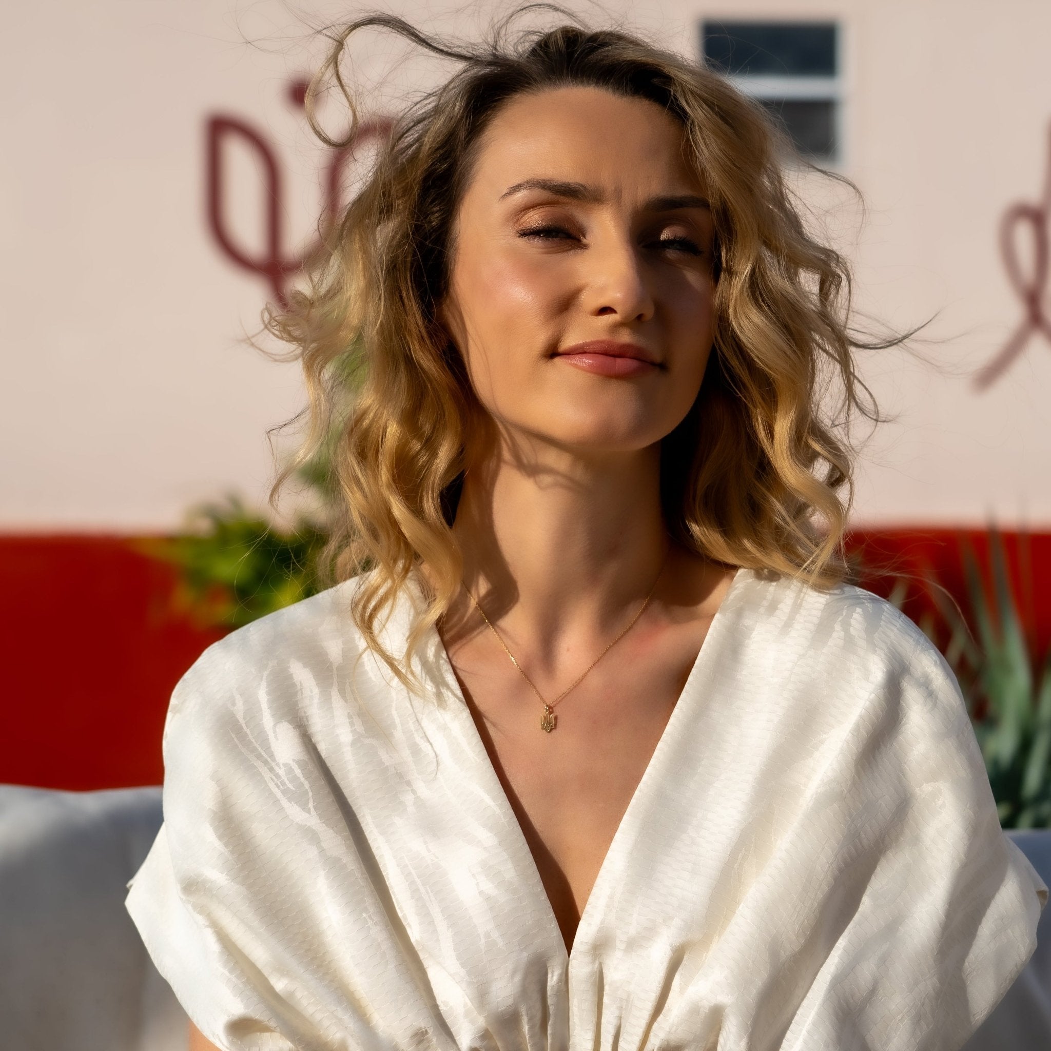 Ukraine Trident Necklace (Small) - Sterling Silver - Taras Lesya